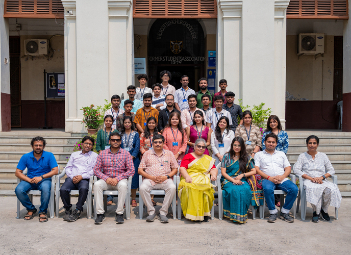 Group photos of the final year students (2025) with their teachers
